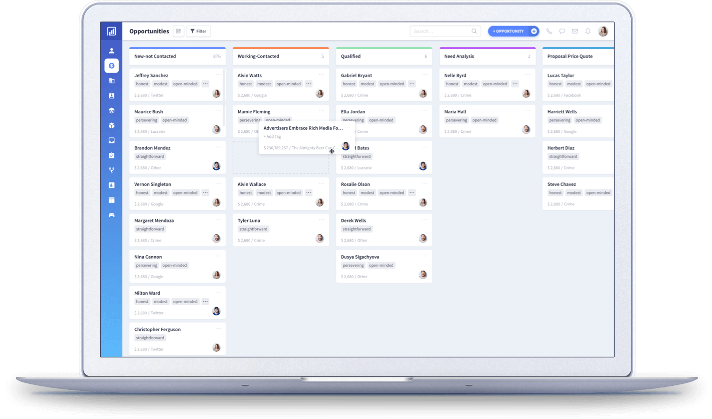 Lucrativ Sales Acceleration CRM