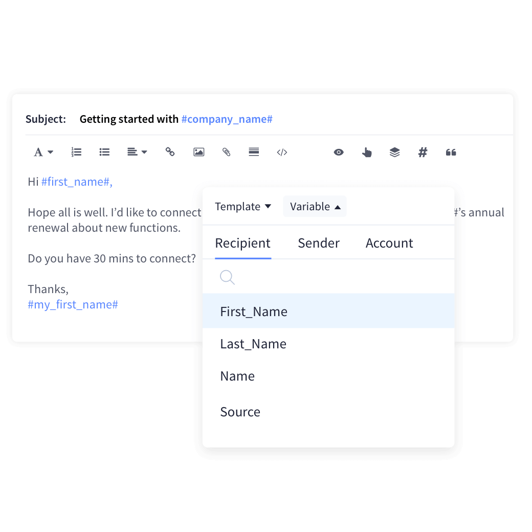 Custom Variables