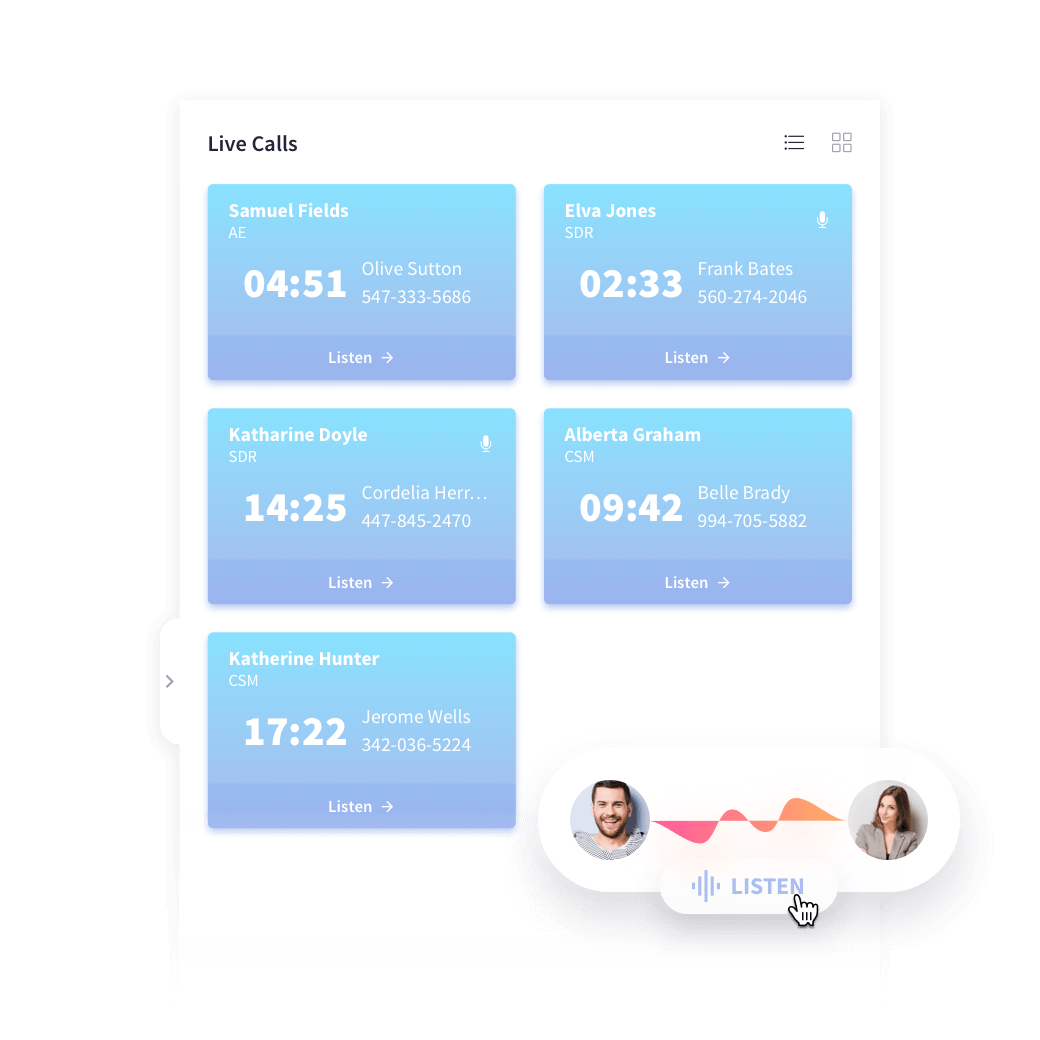 Live Call Monitoring